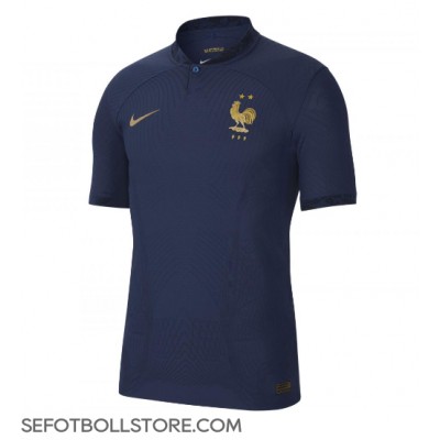 Frankrike Kylian Mbappe #10 Replika Hemmatröja VM 2022 Kortärmad